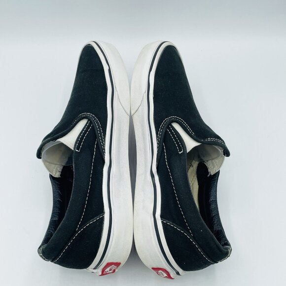 Vans Shoes Womens Size 7.5 Black Off The Wall Comfort Slip On Sneakers Skate - Picture 11 of 11